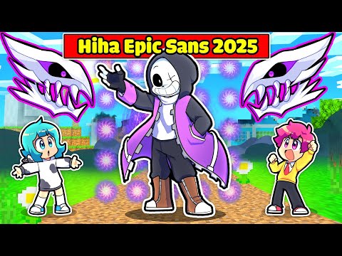 SINH TỐ TEAM BẤT NGỜ KHI HIHA CHẾ TẠO THÀNH CÔNG GIÁP EPIC SANS 2025 TRONG MINECRAFT*HIHA GIÁP SANS😍