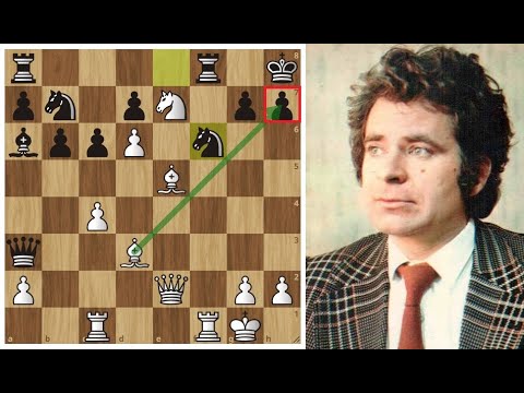 Б. Спасский - Р. Хюбнер Насадил на бивень пешку