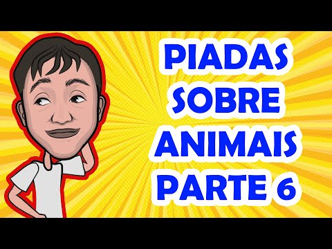 PIADAS ANIMADAS SOBRE ANIMAIS PARTE 6 - HUMORISTA THIAGO DIAS