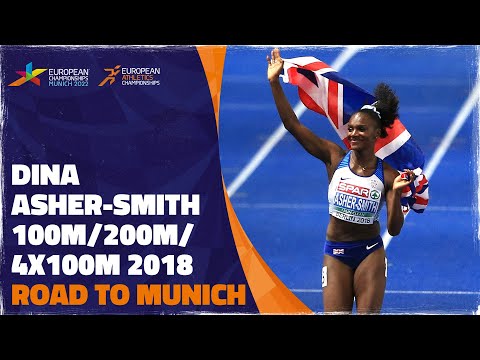 Dina Asher-Smith Completes Amazing Hat-trick | Berlin 2018 | Road To Munich 2022