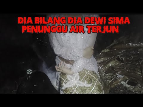 DETIK DETIK KEMUNCULAN PENGUASA AIR TERJUN DEWI SIMA YANG MENUNJUKAN TEMPAT UNTUK MEDITASI