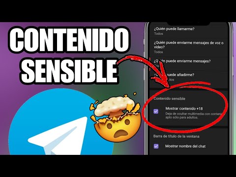 Como ver Contenido SENSIBLE en TELEGRAM | Desbloquea esta Función 🔥