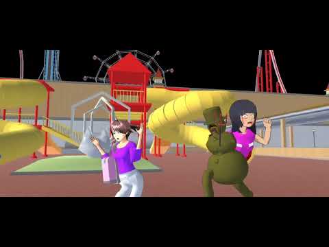 MIO Extra Slide Horror Zombie Killed YUTA 😱 | SAKURA School Simulator Horror Drama 👺