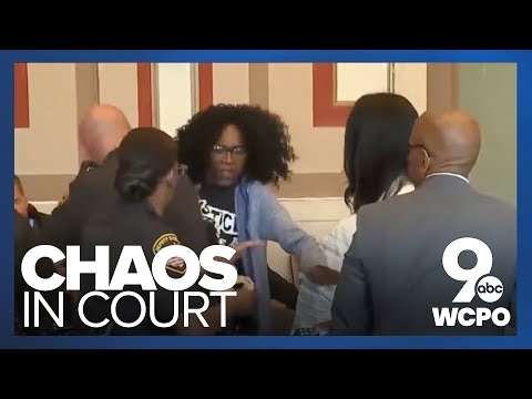 Chaos erupts as judge executes 6-month sentence for former judge Tracie Hunter
