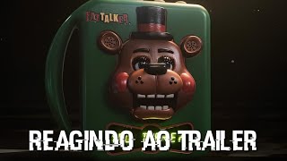 REAGINDO AO TRAILER DO SEGUNDO FILME DE FNAF