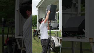 PA System By a Lake