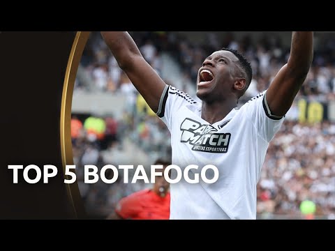 TOP 5 GOLS DO BOTAFOGO NA CONMEBOL LIBERTADORES 2024