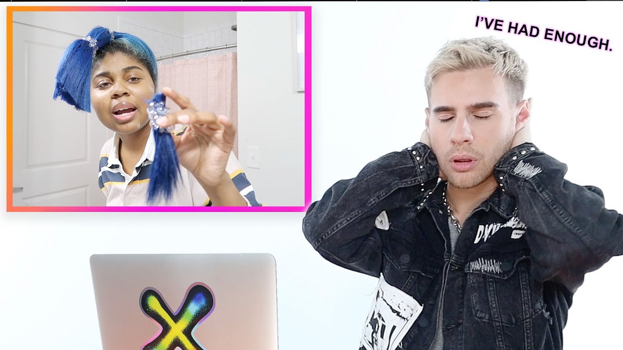 Hairdresser reacts to people doing 'wolf cuts' (as seen on tiktok)