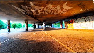 Daveside summertime chills in Bristol  #djiavata2 #skateboarding