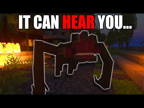 This Minecraft Horror mod HEARS you then hunts you down...