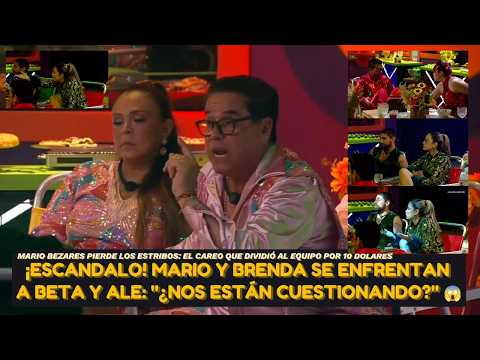 ¡ESCÁNDALO! MARIO Y BRENDA SE ENFRENTAN A BETA Y ALE: 