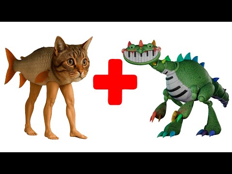 Trulimera Trulicina + Pianosaurus = ??? Poppy Playtime 4