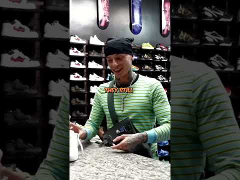 Central Cee Pulled Up With 1-of-1 Sneakers 😳#ramitheicon #sneakers #shorts