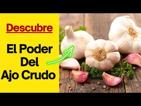 El Poder Del Ajo Crudo Para Bajar El Azucar Presion Colesterol y Mucho Mas