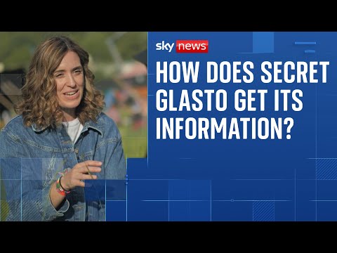 How does the Glastonbury secret set leaker get its information?