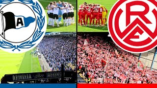 hitziges NRW-Duell: Arminia Bielefeld - Rot-Weiss Essen 1:1 - 14.04.2024 - Stadion-Vlog