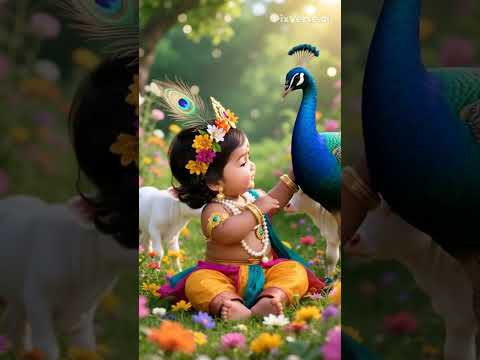 Little Kanha Status #krishna #shorts #viral #foryou #watsappstatus #4kstatus #youtubeshorts #foryou