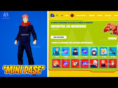 Todo Lo Que Necesitas Saber De Fortnite X Jujutsu Kaisen Mini Pase