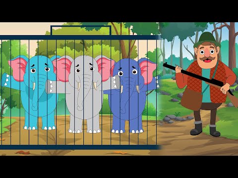 Ek Mota Hathi | एक मोटा हाथी | Kids Nursery Poems | Kids Learning Videos | Balgeet