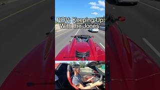 POV: Your Friend Has a Corvette and You Have an EV #funnyshorts #corvette #electriccar