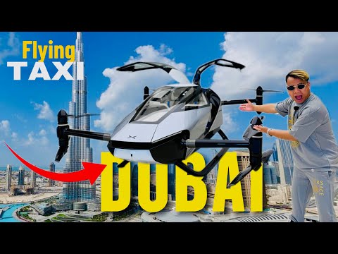 Upcoming flying taxi in Dubai 2026 😱🔥#dubai #mrpaul07 #mrpaul #flyingcar