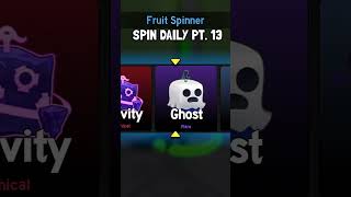 Spinning ONCE DAILY till I get something GOOD Part 13 #bloxfruits #bloxfruit #roblox
