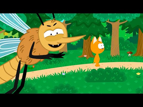 El Gatito Kote | ¡Mosquito, vuela ya! | Canción divertida sobre bichitos para niños