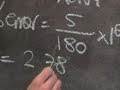 Calculating Percentage Error Concepts