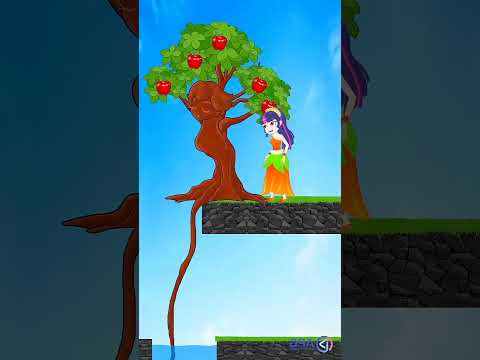 Princess Become Superman And Save Tree ๐ #shorts