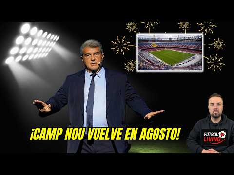 ❌¡VUELVE LA MAGIA! Camp Nou abrirá sin Gamper pero con test en agosto❌
