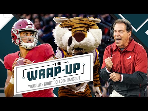 Reacting to LSU-Alabama, CFP contender upsets and the BEST plays from Saturday | The Wrap-Up