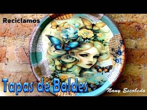 Reciclamos Tapas de Baldes