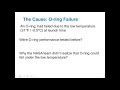 Challenger Launch O-ring Failures