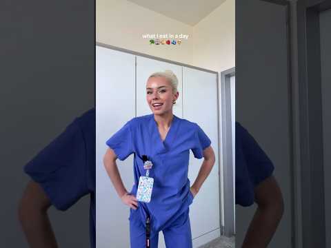 What I eat in a day als Krankenschwester #krankenschwester #shorts #skim