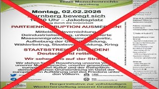 Nürnberg | Montagsprotest mit politischer Instrumentalisierung von Todesopfern