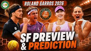 Saba SHOCK DEFEAT! Italian Finalist SECURED 🇮🇹 Roland Garros 2026 | Semi Final Preview & Predictions