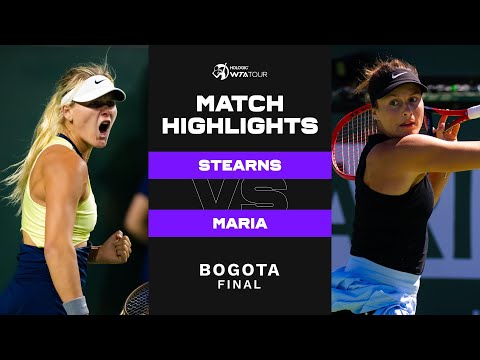 Peyton Stearns vs. Tatjana Maria | 2023 Bogota Final | WTA Match Highlights