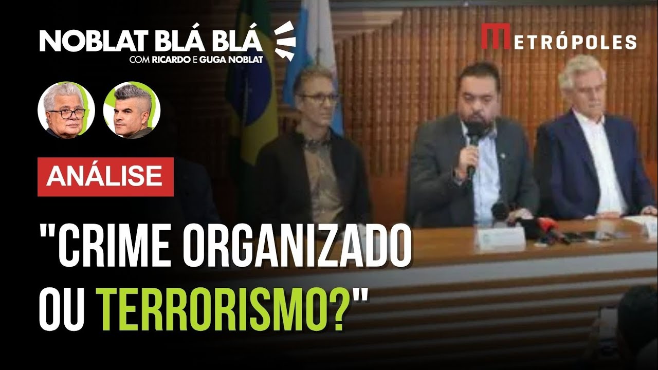 A CRIAÇÃO do “consórcio da paz” entre governadores e a troca de crime organizado para terrorismo
