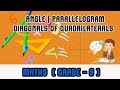 Theorems and Properties of Parallelograms