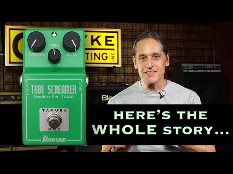 Ibanez TS808 Tamura-Mod Tube Screamer (The full story) with Kevin Bolembach (NEW for 2021)