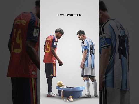 El destino de Messi y Lamine Yamal está escrito.
