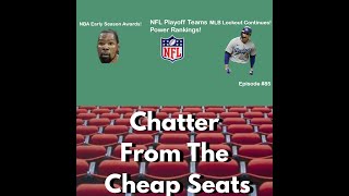 NFL PLAYOFF TEAM POWER RANKINGS!