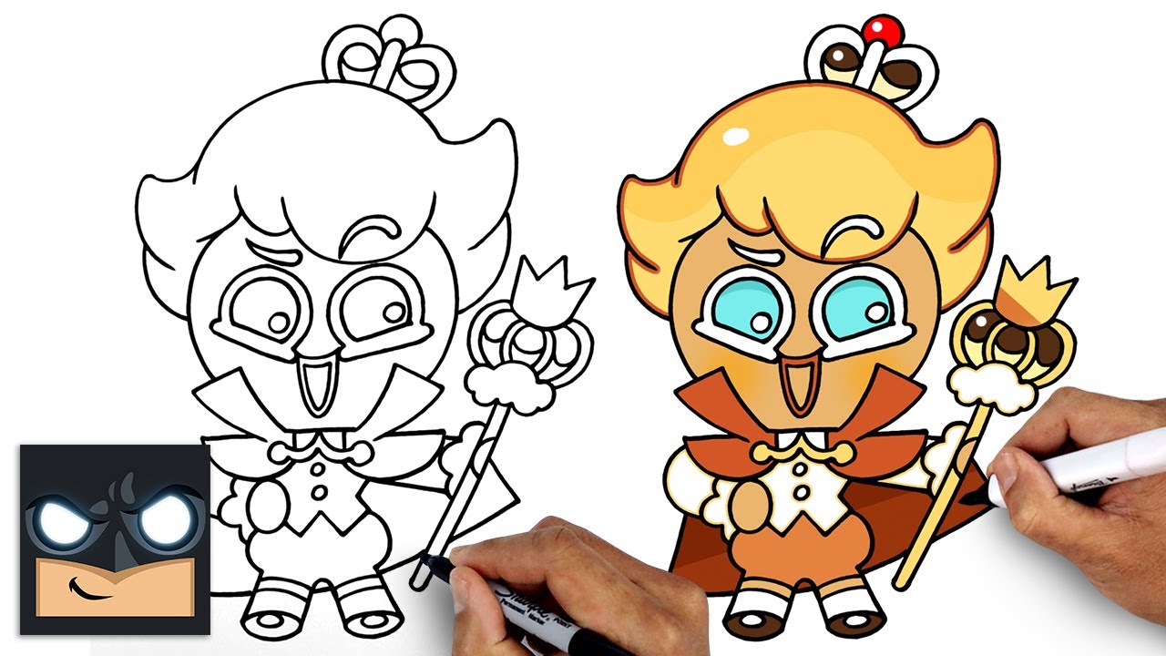 How To Draw Custard Cookie - Cookie Run Kingdom