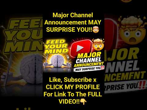 Major Channel Announcement MAY SURPRISE YOU‼️🤯 You Tube RESPONDS To Inauthentic Content Complaints‼️