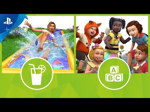 The Sims 4 - Backyard Stuff and Toddler Stuff Trailer | PS4