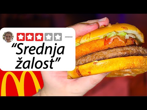 NOVI BURGER u McDonaldsu - DOBRO ili LOŠE ?