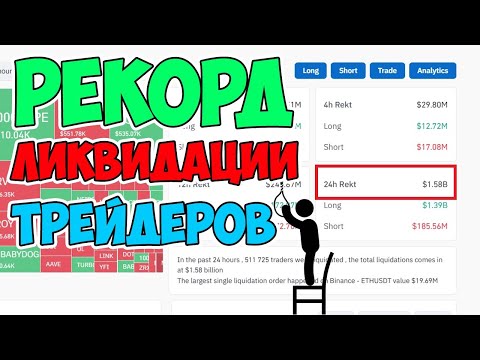 🔴ОБВАЛ РЫНКА КРИПТОВАЛЮТ И РЕКОРДНЫЕ ЛИКВИДАЦИИ | ЧТО ОЖИДАТЬ ДАЛЬШЕ?