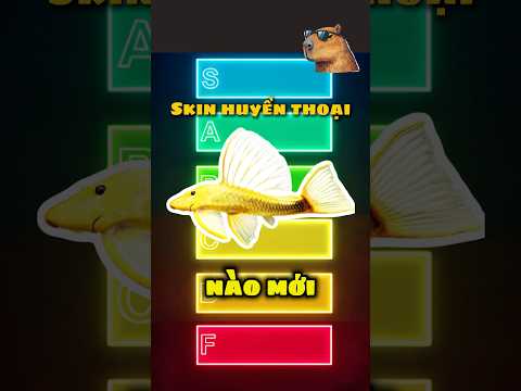 Bản vá 13: Cá Pleco từ skin mặc định hoá huyền thoại siêu hiếm | Pokédex Ngoài Đời