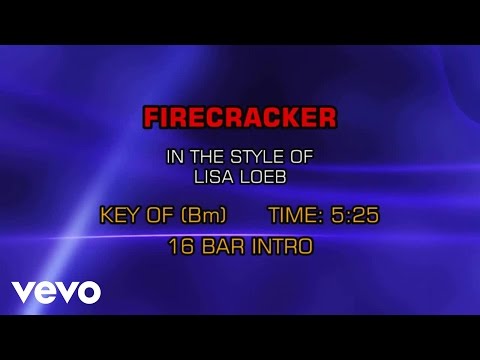 Lisa Loeb – Firecracker (Karaoke)