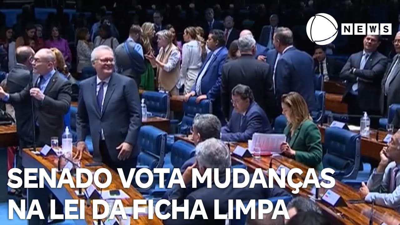 Senado vota hoje (26) mudanças na Lei da Ficha Limpa